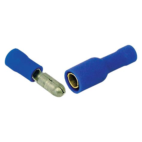 Tectran Vinyl Insulated Blue Bullet Connectors