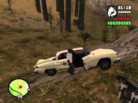 Gta San Andreas Gizemi Hayalet Araba Youtube