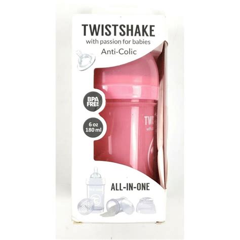 BIBERON TWISTSHAKE 180 ML ROSA PASTEL