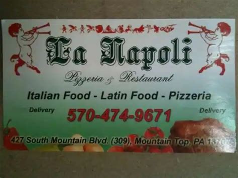 La Napoli, Mountain Top, Scranton | Zomato