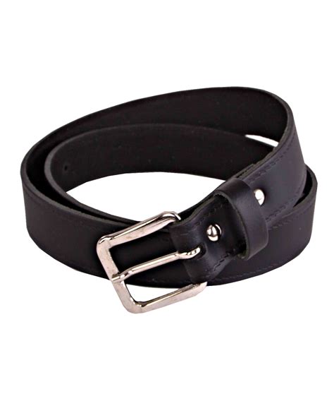 Traditional Black Leather Belt Sugdens Corporate Clothing Uniforms