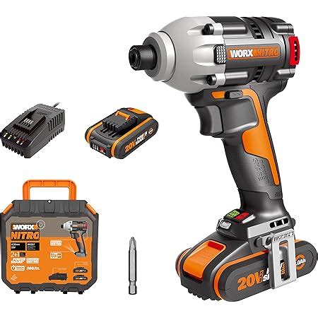 Worx WX291 9 Avvitatore Ad Impulsi Brushless A Batteria 20V 170nm Solo