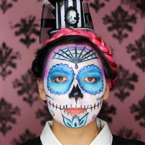 Sugar Skull Makeup for Day of the Dead