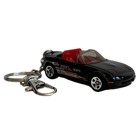 Hot Wheels Keychain 1991 Mazda MX 5 Miata Etsy