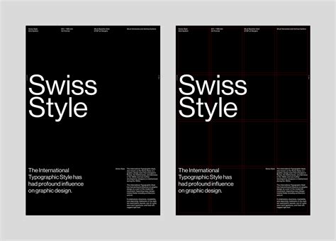 Swiss Style A0 Poster Grid System For InDesign Behance