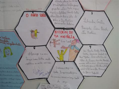 Colégio Carmo Livro hexagonal do 5º ano está em exposição na escola