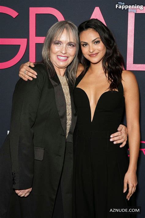 Camila Mendes Flaunts Her Hot Cleavage In A Stunning Black Dress At The