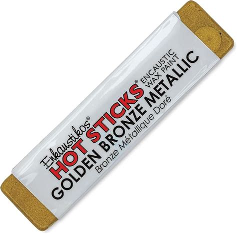 Amazon Hot Sticks Encaustic Wax Paints Golden Bronze Metallic