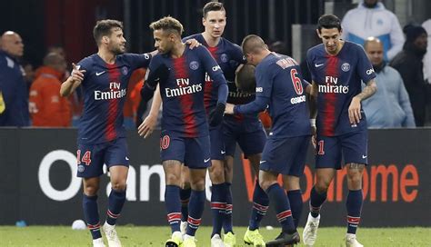 Psg Vs Olympique De Marsella Goles Video Y Resumen Del Partido Por