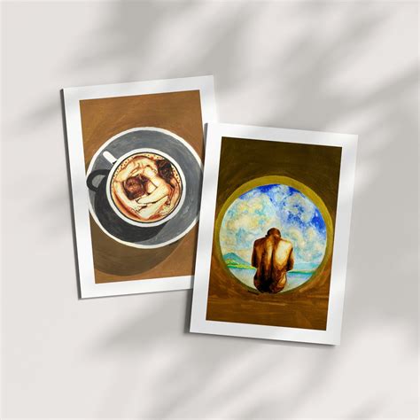 Set Of Male Nude Prints Limited Edition Of A Naked Gay Art Etsy