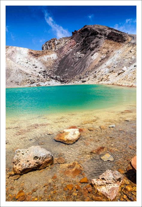 Tongariro Alpine Crossing Emerald Lakes Foto And Bild Australia