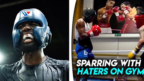 Terrance Crawford SPARRING With HATER On GYM YouTube