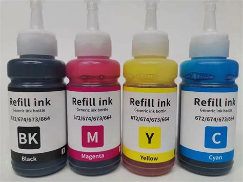 103 Premium Compatible Bottle Water Based Refill Tinta Ink For Epson