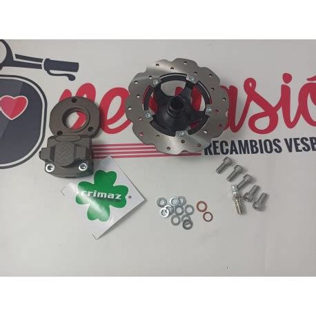 Kit Freno De Disco Trasero Crimaz Para Llanta Piaggio Zip Y Et