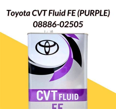 Original Genuine Toyota Atf Cvt Fe L Automatic Transmission Fluid Oil