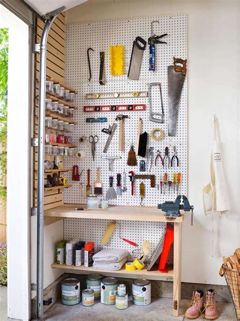 How To Hang Pegboard For An Organized Workspace