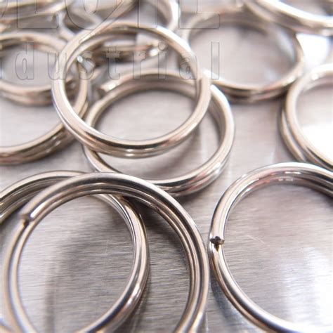 Stainless Steel Split Rings Mm X Mm Marine Hardware Rigging