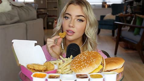 Asmr Mcdonalds Burgers Fries Nuggets Youtube