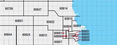 Chicago Map Zip Codes Neighborhoods Amalee Marieann