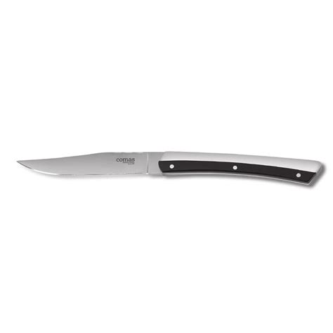 Coltello Bistecca L Liscia Cm K Black Inox Cifa Srl Forniture