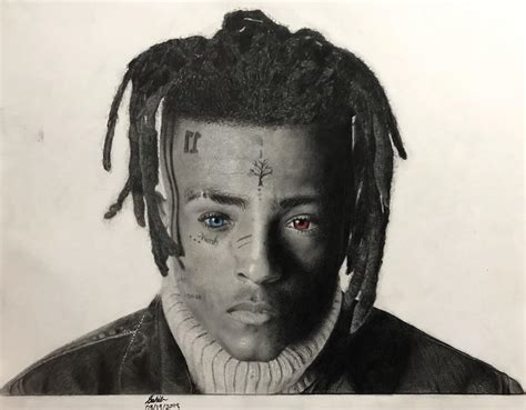 Xxxtentacion Fan Art Made By Ruffydrawz R Xxxtentacion