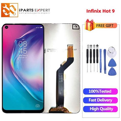 IPARTSEXPERT Original LCD For Infinix Hot 9 LCD Infinix Hot 9 Play Original LCD X680 X680B X680C