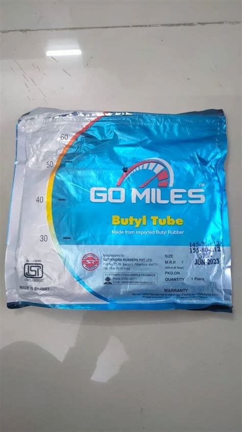 100 90x18 Go Miles Butyl Tubes At Rs 118 Piece Haripura Ahmedabad