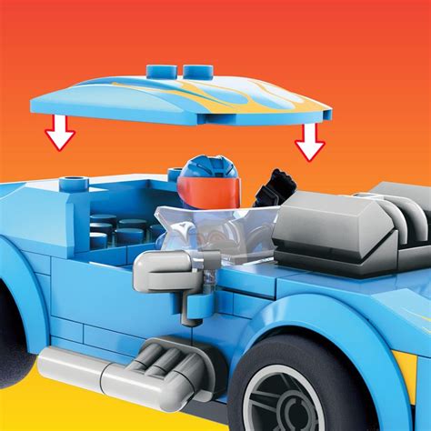 Hot Wheels Mega Construx Twinduction Hauler Pack lastbil transporter med anhænger GYG66