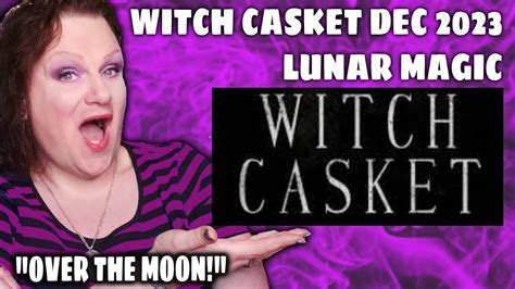 I Was Over The Moon Witch Casket Unboxing Dec 2023 Lunar Magic YouTube