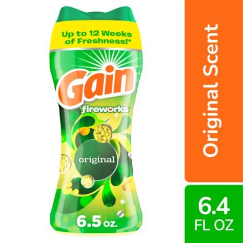 Gain Fireworks Original In-Wash Scent Booster Beads, 6.5 oz - Fry’s ...