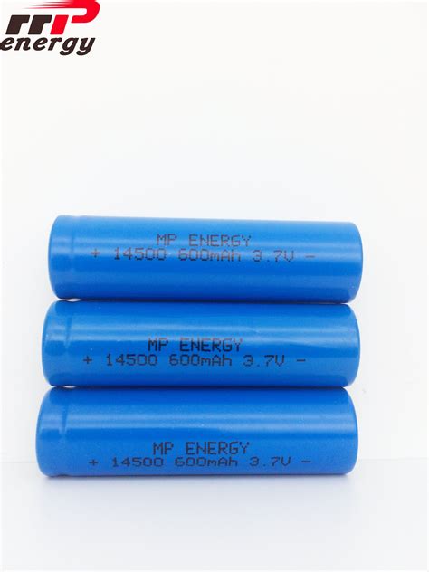 Un383 Tisi Msds Rechargeable Lithium Ion Batteries 14500 600mah 37v