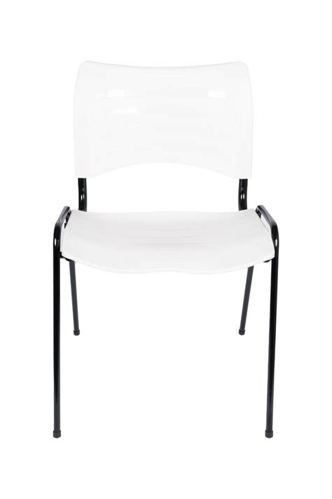 Cadeira Branca Escritorio - cadeira de escritorio iso Turim plastica branca home office - popmov ...