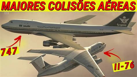 AS 5 MAIORES COLISÕES ENTRE AVIÕES DA HISTÓRIA YouTube