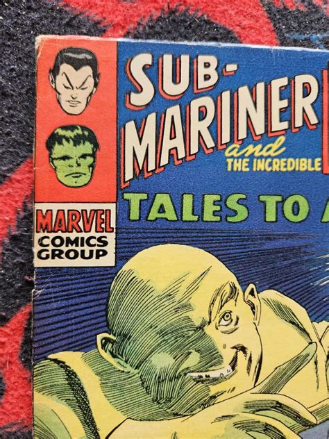 Tales To Astonish Sub Mariner And Incredible Hulk Marvel