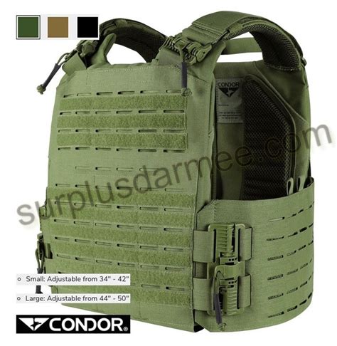 Vanquish Rs Condor Plate Tactical Vest Army Supply Store Military