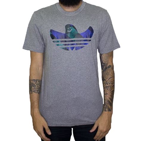 Camiseta Adidas Shmoo Fill Cinza Prince Of Streets