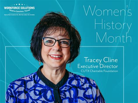 Women's History Month Profile Tracey Cline | Workforce Solutions for