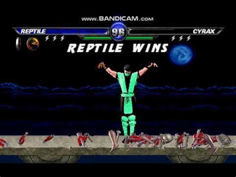 Mortal Kombat Project Ultimate Revitalized Reptile Mk Brutality