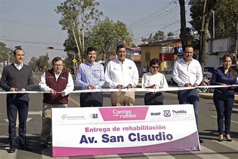 Entregan Eduardo Rivera Y Sergio Salom N Rehabilitaci N De La Avenida