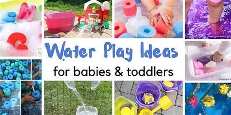 Water Play Activities for Babies and Toddlers - My Bored Toddler