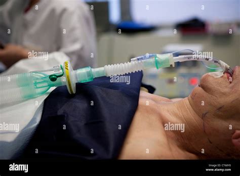 General Anesthesia Stock Photo Alamy