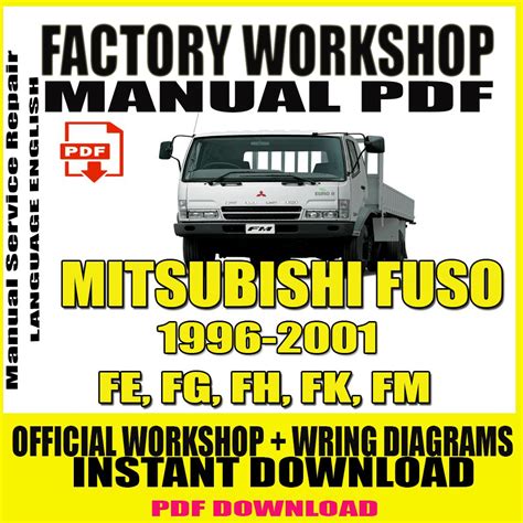 Mitsubishi Fuso Service Manuals Repair FE FG FH FK FM Pdf