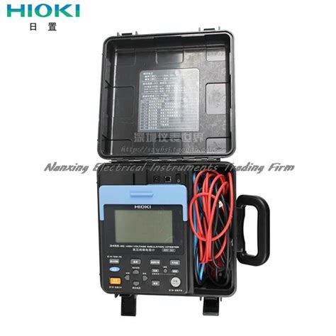 Fast Arrival Hioki High Voltage Insulation Resistance Meter