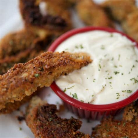 Crispy Portobello Mushroom Fries Carries Experimental Kitchen