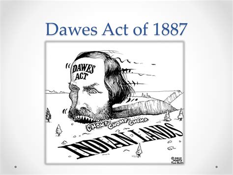 Power Point The Dawes Act Of