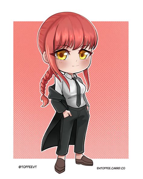 Makima Chibi [chainsaw Man] By Toffeech On Deviantart