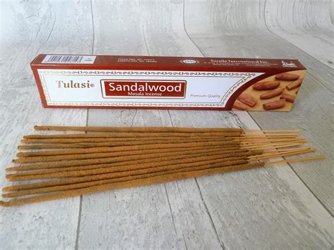 Tulasi SANDALWOOD Premium Masala Incense Sticks 15g Etsy