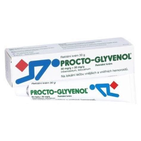 Procto Glyvenol Krem 30g Ir Hemoroidy Leki I Suplementy Diety