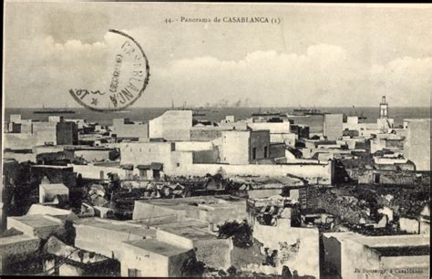 Ansichtskarte Postkarte Casablanca Marokko Panorama Der Akpool De