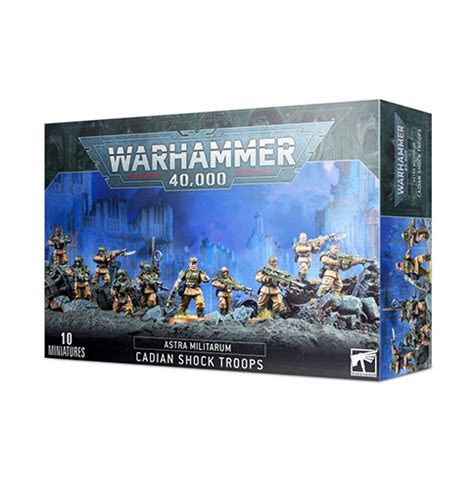 WH40K: Astra Militarum - Cadian Shock Troops - Tactics WA